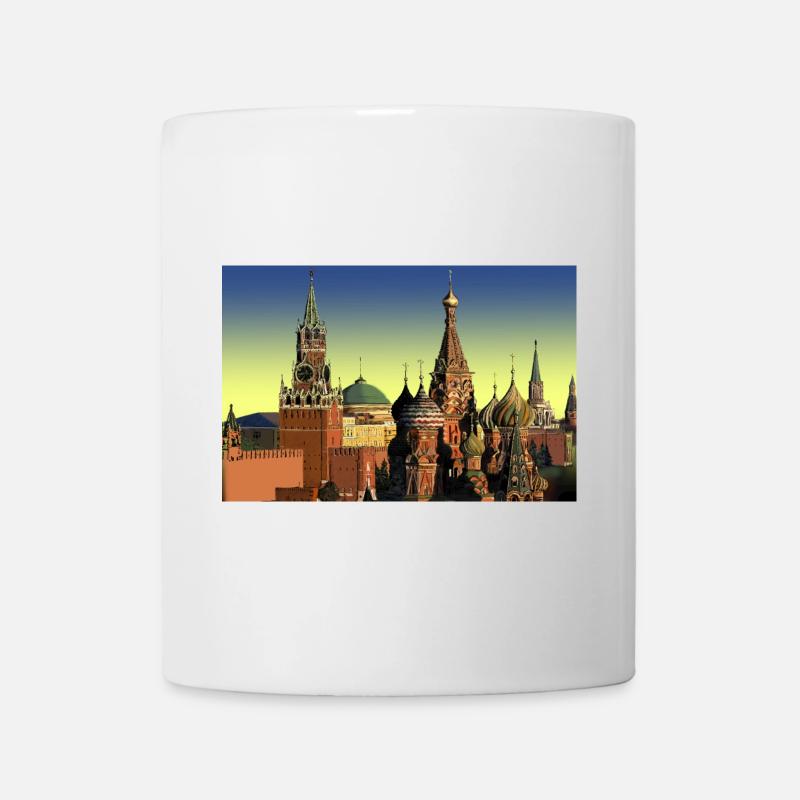 Moskau - Tasse - Weiß