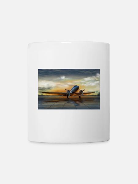 DC-3 - Mug blanc - blanc
