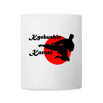 Kyokushin karaté japonais soleil yogo tobi geri - Mug blanc - blanc - Devant