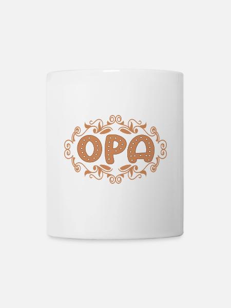 Opa Großpapa werden - Tasse - Weiß