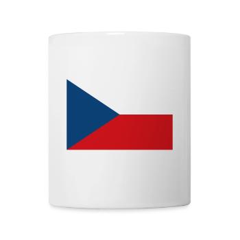 Czech Czech flag flag - Mug - white - Front