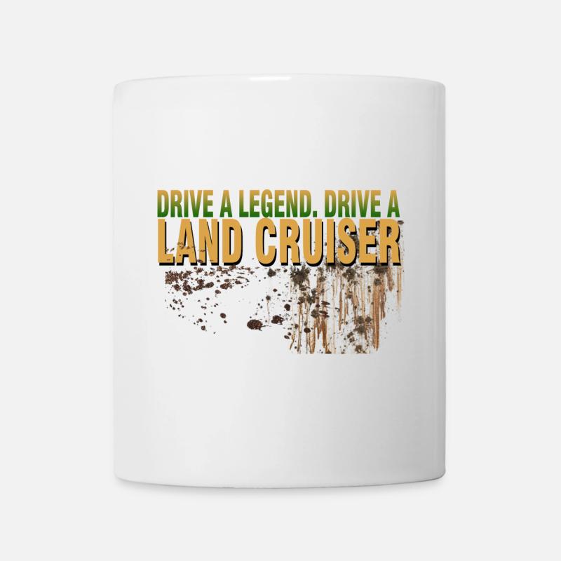 Landcruiser Drive Une légende - Mug blanc - blanc