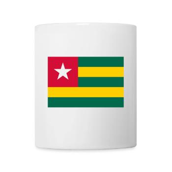 Togo drapeau togolais drapeau - Mug blanc - blanc - Devant