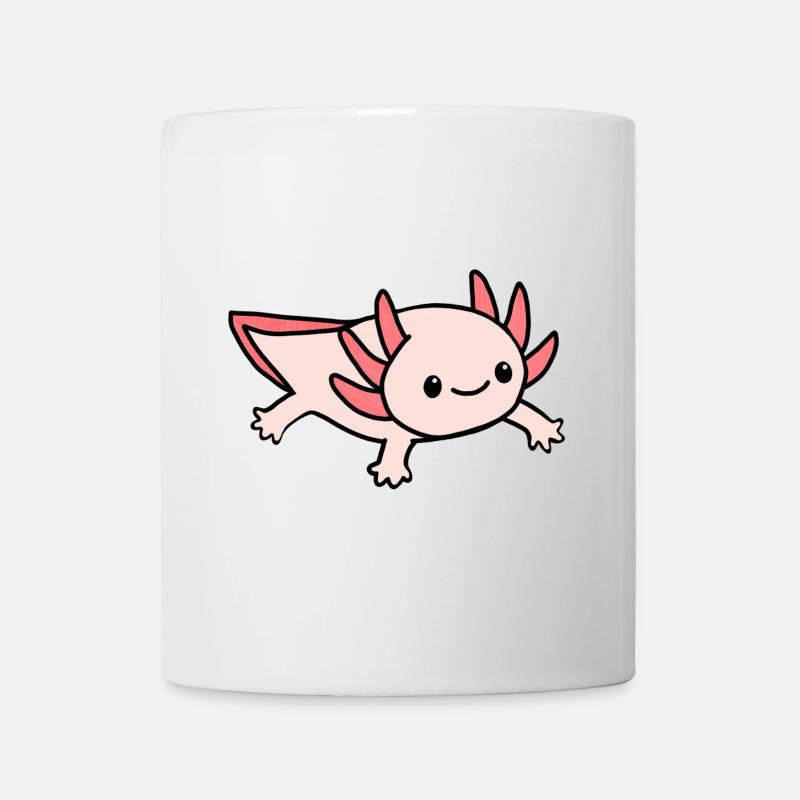 Axolotl pnk rose - Mug blanc - blanc