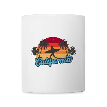 California Vintage Summer Design - Mug - white - Front
