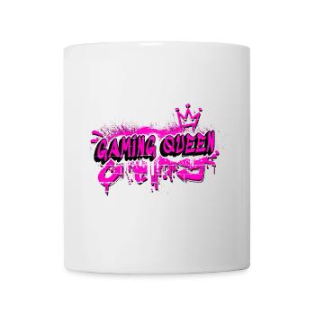 Gaming Queen Graffiti Design - Mug - white - Front