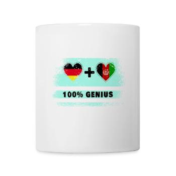 Germany and Afghanistan Genial / Gift - Mug - white - Front