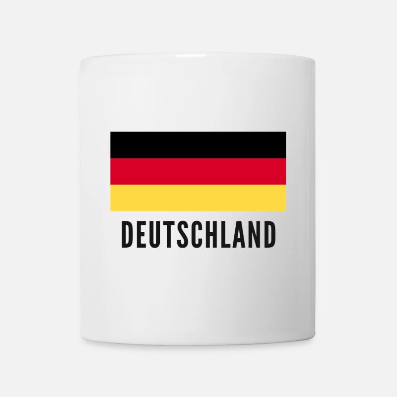 Deutschland  - Tasse - Weiß