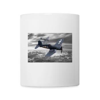 F4U Corsair - Tasse - Weiß - Vorne