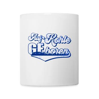 Auf Kohle geboren | Gelsenkirchen Ruhrpott - Tasse - Weiß - Vorne