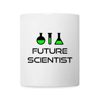 Future scientist (Kolben, Reagenzglas) - Tasse - Weiß - Vorne