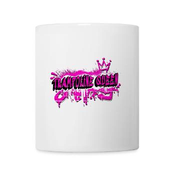Trampoline Graffiti Queen - Mug blanc - blanc - Devant