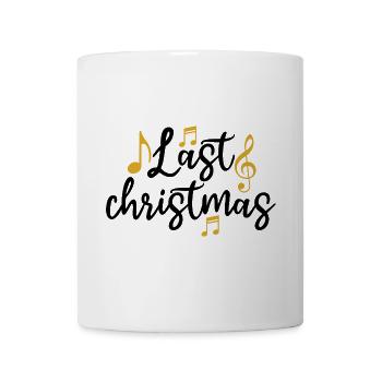 Last christmas - Tasse - Weiß - Vorne