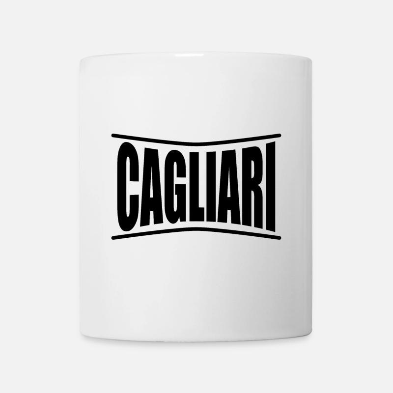 cagliari Sardinien T-Shirt Geschenkidee - Tasse - Weiß