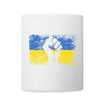 Flag Of Ukraine Ukraine Support Ukraininens - Mug - white - Front