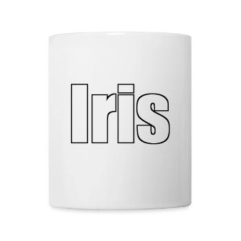 Iris - Tasse - Weiß - Vorne
