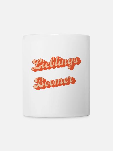 Lieblings Boomer Retro - Tasse - Weiß