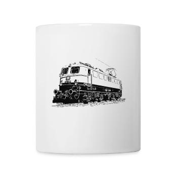 Locomotive électrique E10 1239 - Mug blanc - blanc - Devant
