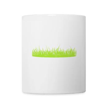 Lawn Mower Garden Gardener - Mug - white - Front