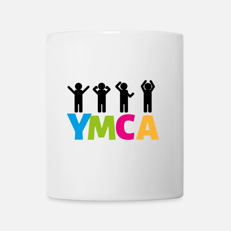 YMCA - Mug blanc - blanc