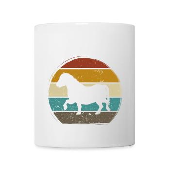 Shetty Shetland Pony retro - Tasse - Weiß - Vorne