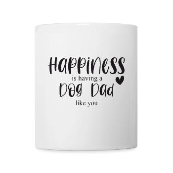 Chien Papa Chiens Chien Homme Fête des Pères Papa Cadeau - Mug blanc - blanc - Devant
