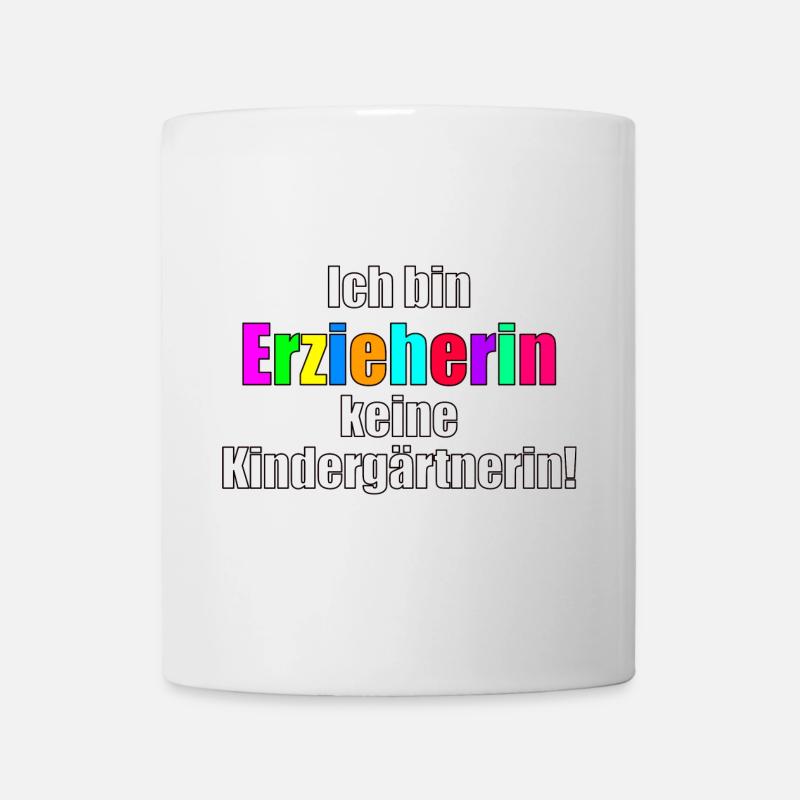 Erzieherin - Tasse - Weiß