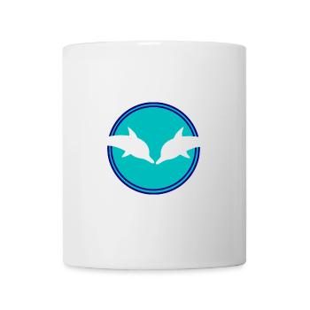 Dolphin Dolphins - Mug - white - Front