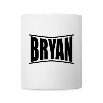 Bryan T-Shirt Geschenkidee - Tasse - Weiß - Vorne