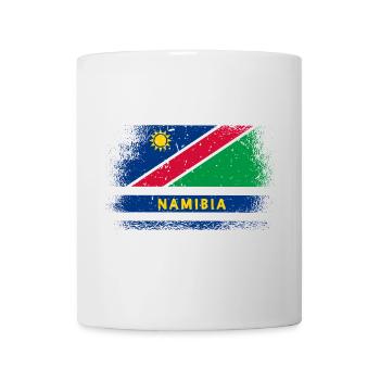 Namibia flag design - Mug - white - Front