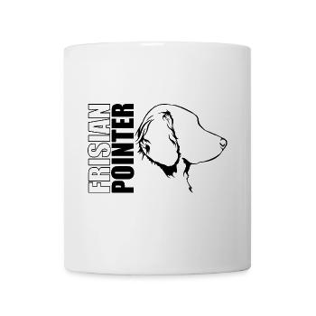 FRISIAN POINTER Profil Chiens Wilsigns - Mug blanc - blanc - Devant