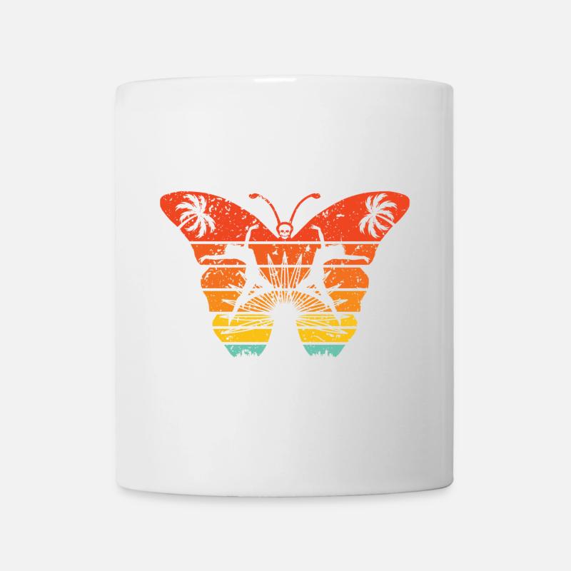 Seltsamer Schmetterlingseffekt - Tasse - Weiß