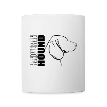 HANOVERIAN HOUND Profil Chiens Wilsigns - Mug blanc - blanc - Devant