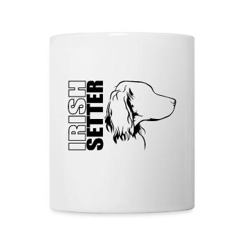 IRISH SETTER Profil Chiens Chien Wilsigns - Mug blanc - blanc - Devant