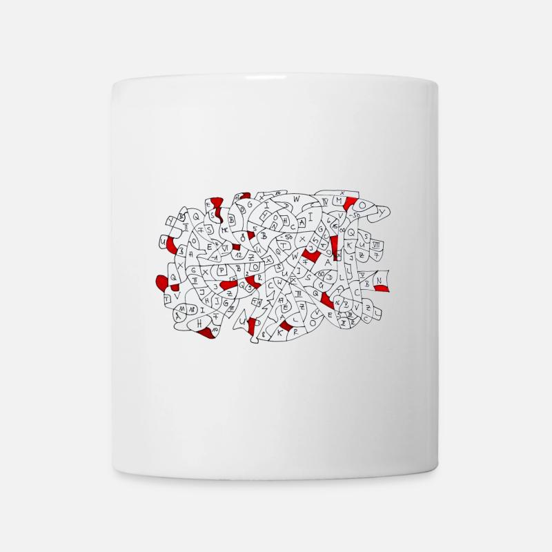 Je le fais à ma façon - Mug blanc - blanc