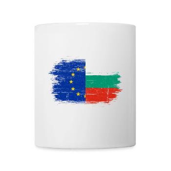 Hinweis Fusion EU Bulgarischer Pinsel - Tasse - Weiß - Vorne