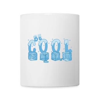Soyez cool - Mug blanc - blanc - Devant