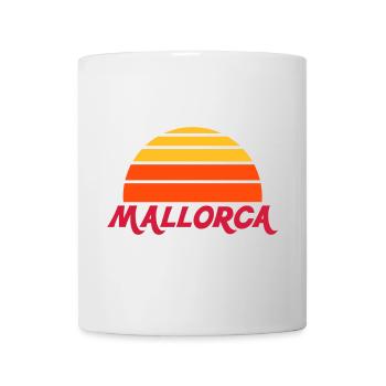 Mallorca (divided half sun) - Mug - white - Front