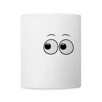 Gott sieht und sucht dich - Tasse - Weiß - Vorne
