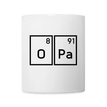 Opa (Sauerstoff, Palladium) - Tasse - Weiß - Vorne