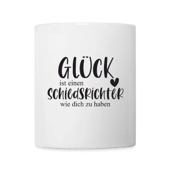 Schiedsrichter Sport Sportart Schiri Fußball - Tasse - Weiß - Vorne