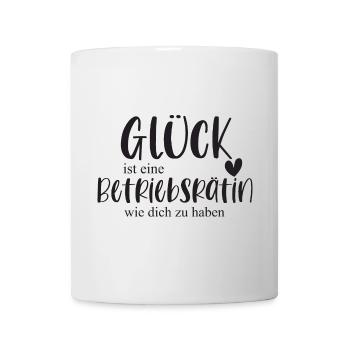 Betriebsrätin Betriebsrat Arbeitnehmer Geschenk - Tasse - Weiß - Vorne