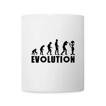 EVOLUTION FOTOGRAFIE Foto Blende Alien Geschenk - Tasse - Weiß - Vorne