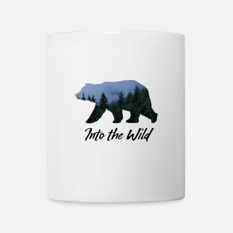 Into the wild - Tasse - Weiß