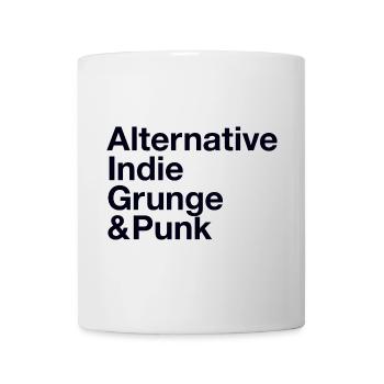 Style de musique Alternative Indie Grunge Punk - Mug blanc - blanc - Devant