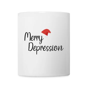 Merry Depression - Mug - white - Front
