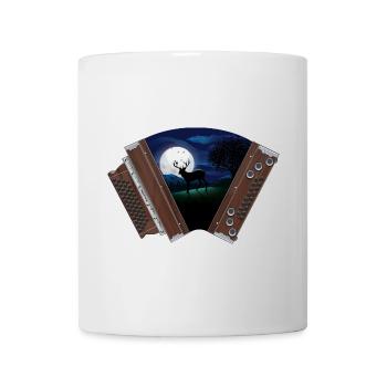 Styrian Accordion Moonlight | ZiachON! - Mug - white - Front