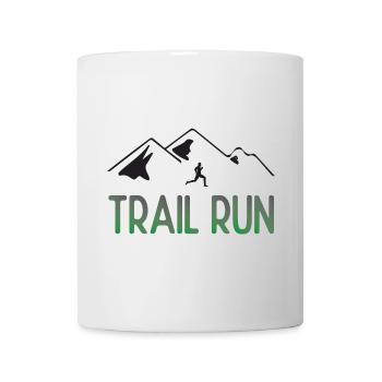 Trailrun - Tasse - Weiß - Vorne