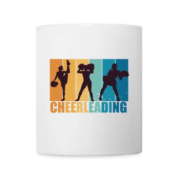 Cheerleading Cheerleader Vintage Geschenk - Tasse - Weiß - Vorne