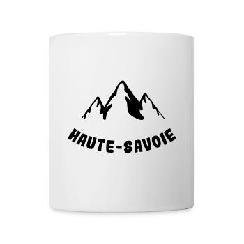 Haute Savoie Schwarzer Berg - Tasse - Weiß - Vorne